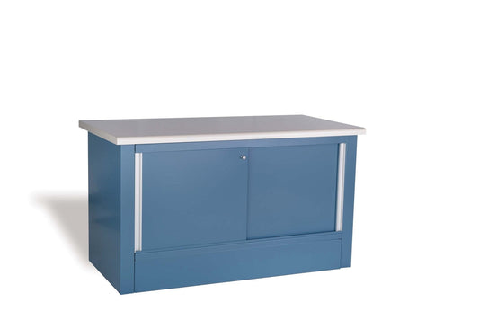 Closed Desk w/ Closed Legs Workbench (60"W X 30"D X 34"H)