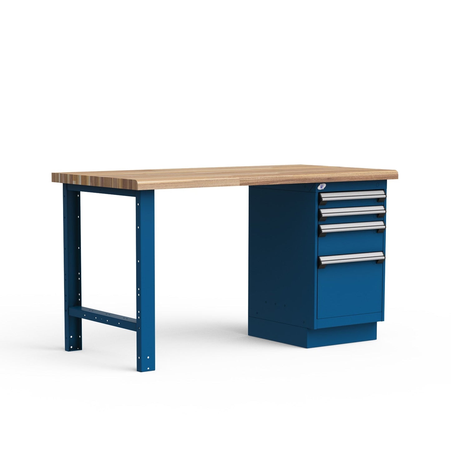 Workbench with L Cabinet (72"W X 36"D X 34"H)